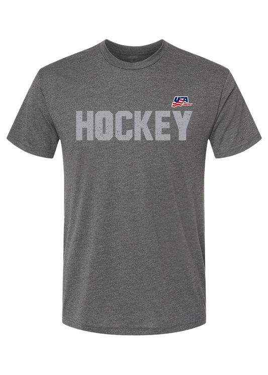 USA Hockey Vintage Tonal Hockey T-Shirt