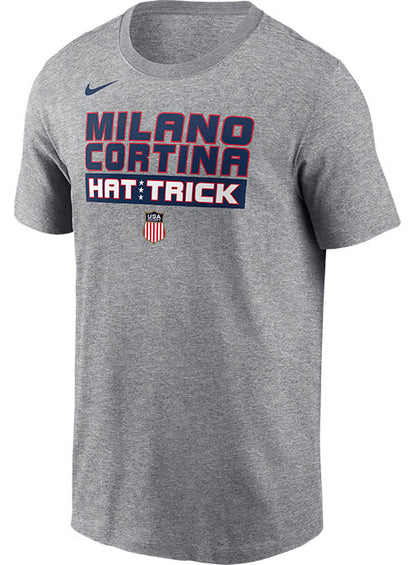 Nike USA Hockey Milano Cortina Hat Trick T-Shirt
