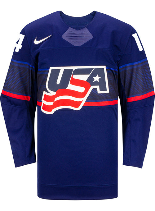 Nike USA Hockey Laila Edwards Away Jersey - Front View