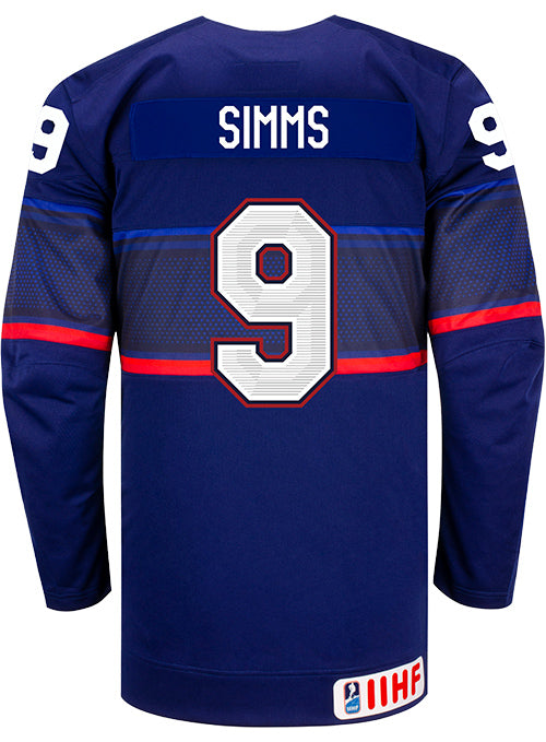 Nike USA Hockey Kirsten Simms Away Jersey – USA Hockey Shop