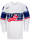 Nike USA Hockey Britta Curl Home Jersey - Front View