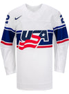 Nike USA Hockey Tessa Janecke Home Jersey - Front View