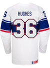Nike USA Hockey Gabbie Hughes Home Jersey - Back View