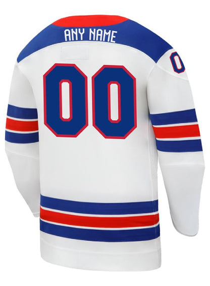 Youth Nike USA Hockey 2026 Olympic Personalized Jersey - White