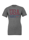 USA Hockey Athletic USA Graphic T-Shirt - Heather Grey
