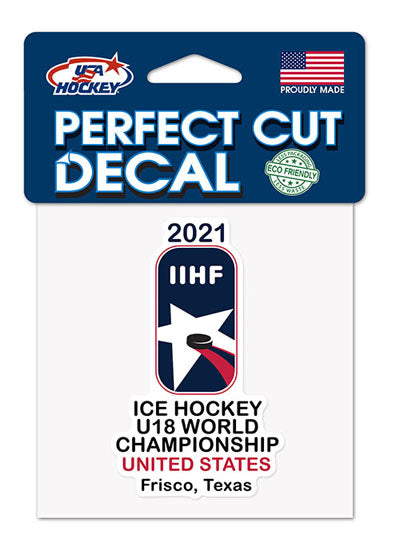 2021 IIHF Ice Hockey U18 World Championship Decal