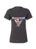 Ladies USA Hockey Rivalry Series V-Neck T-Shirt in Gray - Front View