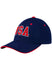 USA Hockey Core Fan Flex Hat in Navy - Left View