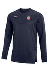 Nike USA Hockey Olympic Lightweight 1/4 Zip Coaches Jacket