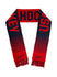 Nike USA Hockey Scarf in Red and Black - Back View