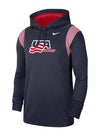 Nike USA Hockey Therma Hooded Sweatshirt - Navy