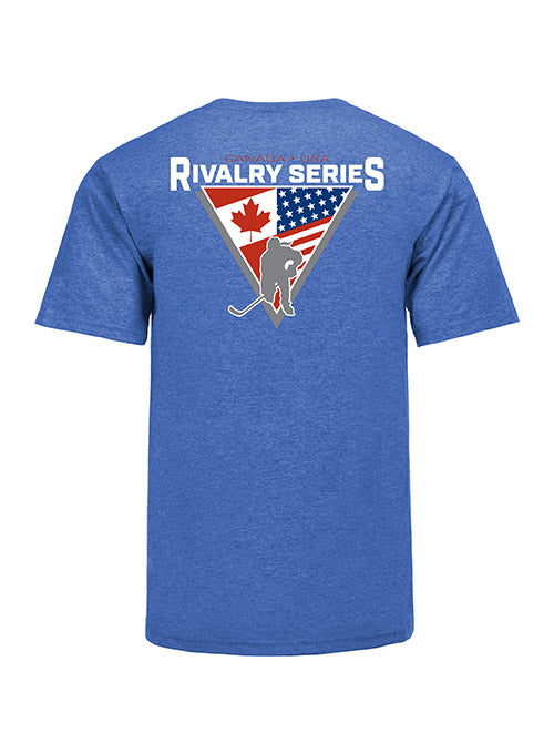USA Hockey Rivalry Series T-Shirt in Blue - Back View