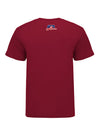 USA Hockey Core Fan T-Shirt in Red - Back View