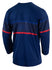 Nike USA Hockey Away 2022 Olympic Jersey in Navy - Back Right View
