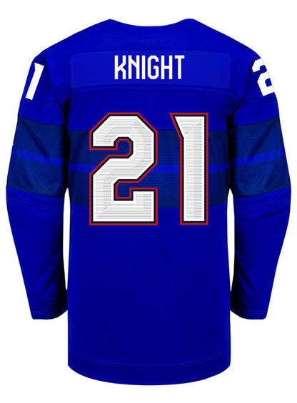 Nike USA Hockey Hilary Knight Alternate 2022 Olympic Jersey – USA
