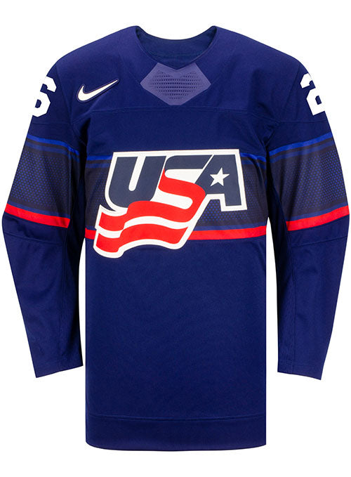 Nike USA Hockey Kendall Coyne Away Jersey - Front View
