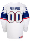 Nike USA Hockey Home Personalized Jersey - Back View