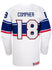 Nike USA Hockey Jesse Compher Home Jersey in White - Back View