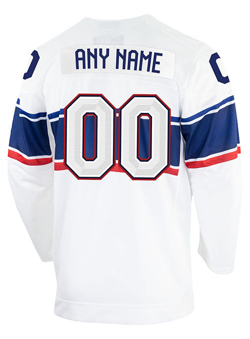 USA Hockey Alternate 2022 Olympic Personalized Hockey Jersey