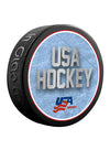 USA Hockey Ice Graphic Puck