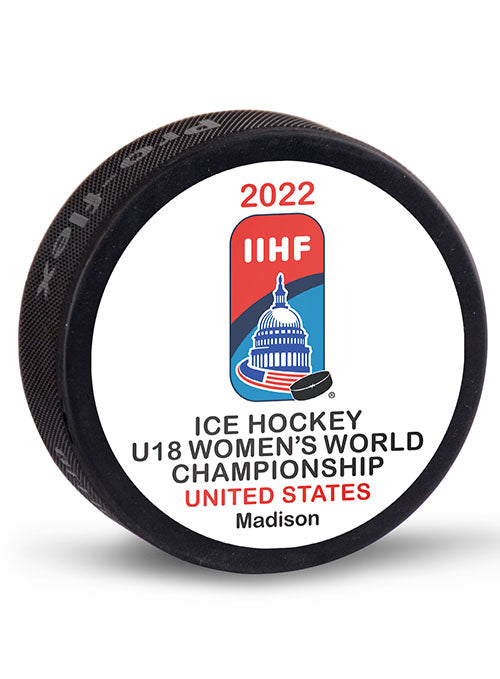 2022 IIHF U18 Women's World Championship Puck