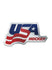 USA Hockey Acrylic Auto Emblem - Front View
