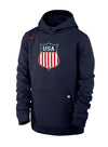 Youth Nike USA Hockey Olympic Club Fleece Hooded Sweatshirt